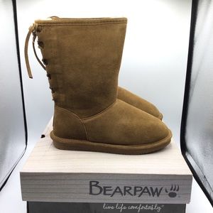 Bearpaw Phyllis II Boots Hickory Brown Womens Size 9